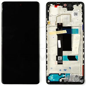 Дисплей с рамка за Xiaomi Redmi Note 12 Pro 5G, Poco X5 Pro 5G, тъч, 22101316G, 22101320G, тъчскрийн