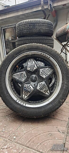 Джанти с гуми zyoxx zx-4 black chrome 265 / 45 / R20 5 х 139.7