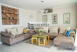 Наеми - Обзаведен Четиристаен апартамент, м-т Кабакум, Варна