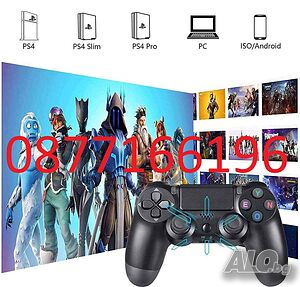 Безжичен джойстик Double Vibration PS4/Android/PC
