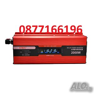 Инвертор с Дисплей UKC 12-220V 2000W