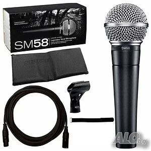 HiFi микрофон SM-58 с кабел и калъф