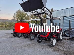 Нов ТРАКТОР Perkins-двигател XS-XT-254L (25 к.с.) с Челен Товарач