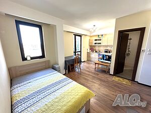 Двустаен апартамент с балкон за продажба в ски зоната на Банско, Grand Bansko 1 Двустаен апартамент 55 кв.м Тухла 2009 г. 1 етаж Първи жилищен | Апартаменти | Грамадето Банско