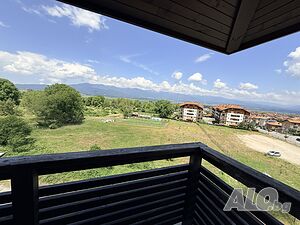 Обзаведен двустаен апартамент с изглед към Рила в Alpine Lodge, Банско Двустаен апартамент 71 кв.м Тухла 2008 г. 4 етаж Последен етаж | Апартаменти | кв. Глазне Банско