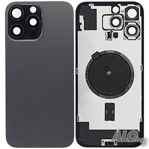 Заден капак за iPhone 16 Pro Max - Оборудван AAA+ - Черен титан