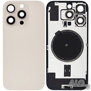 Заден капак за iPhone 16 Pro - Оборудван AAA+ - Пустинен титан