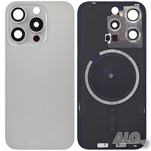 Заден капак за iPhone 15 Pro Max - Оборудван AAA+ - Натурален титан