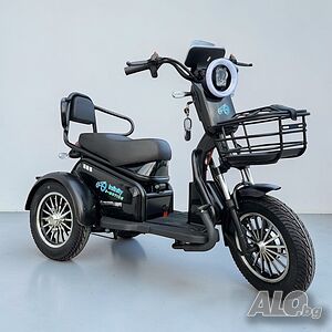 Електрическа Триколка PUDDING 1800W - Черна