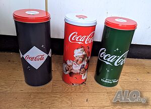 Коледни кутии Coca-Cola метални кутия декорация
