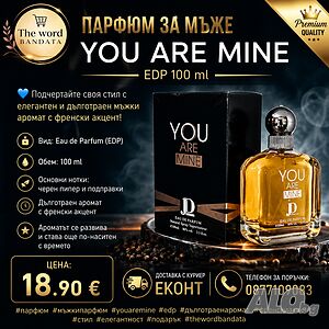 Парфюм за мъже You Are Mine EDP 100ml