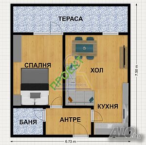 Гледка, която си заслужава качването! До Руската гимназия, с разрешение за ползване от 1995 г.