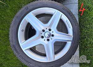 Mercedes GLE W166, AMG 265/45R20 Bridgestone Гуми с джанти 4 бр. AMG 2024 г. Зимни гуми 265 mm 45  20 цола 108 (1000 кг.) V до 240 km/h 6 mm Алуминиеви джанти, лети джанти 9 J / inch 40 mm 5 112 mm 66 mm | Гуми, Джанти | Банско