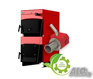 Комплект комбиниран котел Burnit WBS и пелетна горелка PELL