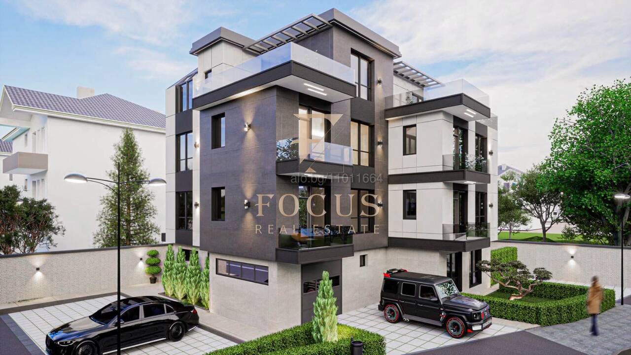 Двустаен апартамент в бутикова сграда - Коматево Двустаен апартамент 70 кв.м Тухла 2027 г. 3 етаж Непоследен | Апартаменти | Коматево Пловдив