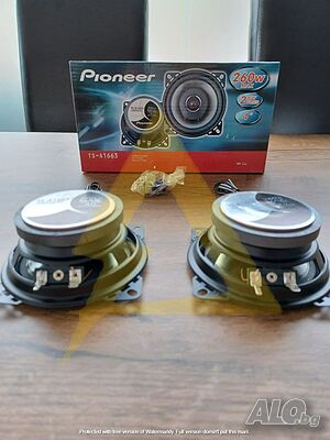 Нови Pioneer Ts-a1663 Мощни двулентови Говорители-високоговорители