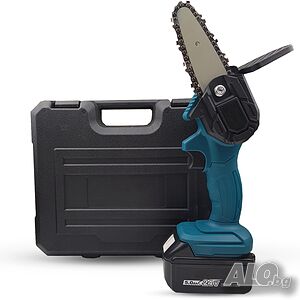 Акумулаторна мини резачка 24V с подарък 2 вериги