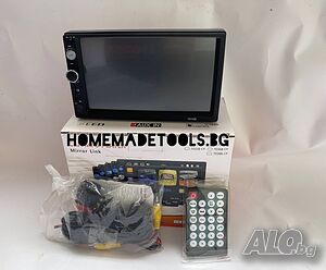 Мултимедия за кола Double Din 7010B + задна камера