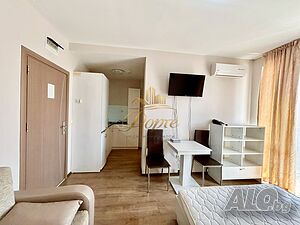 Обзаведено студио с гарантиран доход от наем