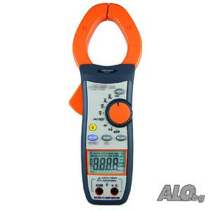 АС/DC Амперклещи, съпротивление, капацитет, CAT IV 600V, CAT III 1000V, 1200A, сертификат