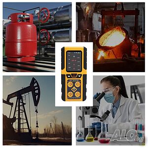 AQM-434 Детектор за газ, кислород, въглероден окис, сероводород