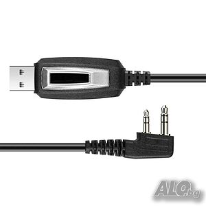 USB кабел за програмиране на радиостанции Baofeng UV-5R, 82, 888S, UV-S9PLUS, UV-13, 16, 17, 21 Pro
