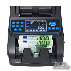Професионална машина за броене и проверка на ЕВРО банкноти XD-6000