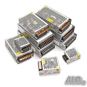 Захранване за LED лента 12VDC, 25W, 2А, метален корпус+други
