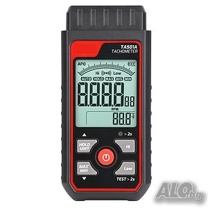 TA501A, Безконтактен оборотомер, тахометър с функция аларма