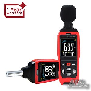 SLM-390, Шумомер A/C/Z претегляне, обхват 30-130 dB