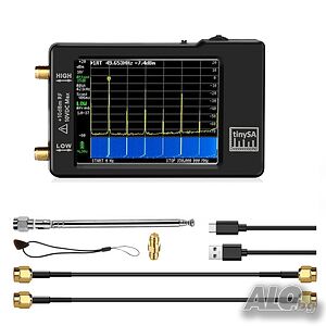 SA-01, Спектрален анализатор, 2.8-инчов сензорен екран, обхват 100kHz - 960MHz