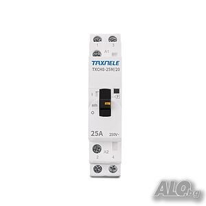 Модулен контактор 250VAC, 25A, 2NO, TXCH8-25М