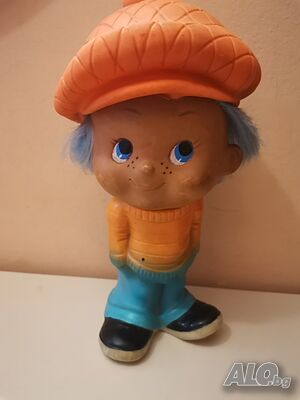 Чочко - гумена играчка от соца