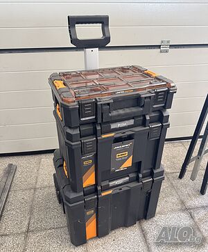 Чисто нов лимитиран комплект кутии DeWALT TSTAK - McLaren Formula 1 Edition