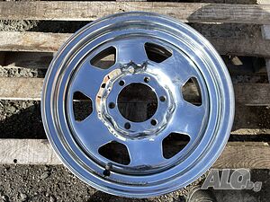 16 джанта 6х139,7 Toyota Land Cruser 6J Хром 110мм
