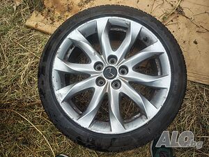 18 цола Джанта 5х114,3 Mazda 3 et50 7J Pirelli 215/45/18
