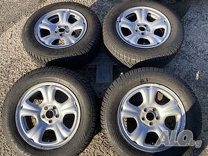 16 джанти 5х100 SUBARU Forester 215/65/16 Dunlop 2014г 5,5-6,5мм