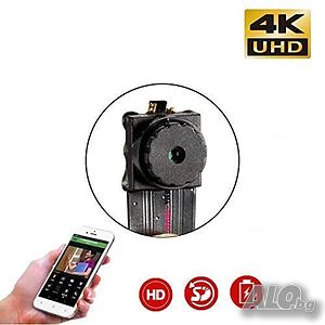Wi Fi мини скрита камера с Full HD 4K