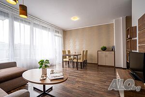 Продава напълно обзаведен двустаен апартамент