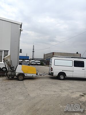 Продава машина за замазки + бус Комплект