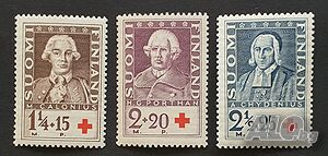 Финландия 1935, ”Червен кръст: финландски учени”