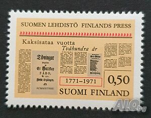 Финландия 1971, ”200 години финландска преса”