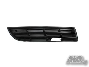 Vw Passat B6 / Решетка предна броня дясна без отвор за халоген за Пасат Б6 11.2000-11.2010