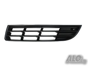 Vw Passat B6 / Решетка предна броня лява без отвор за халоген за Пасат Б6 11.2000-11.2010