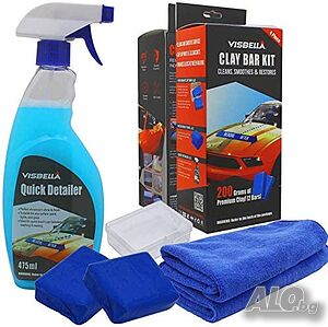 Visbella Clay Bar Kit / Комплект за почистване с глинени барове Висбела