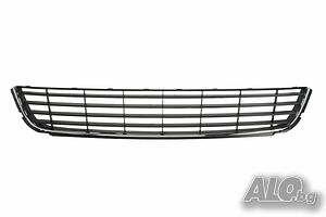 Vw Golf 6 / Решетка за броня средна с никел за Голф 6