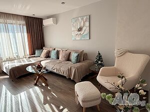 Стилен двустаен апартамент за нощувки до Mall Plaza Burgas - кв. Изгрев, Бургас