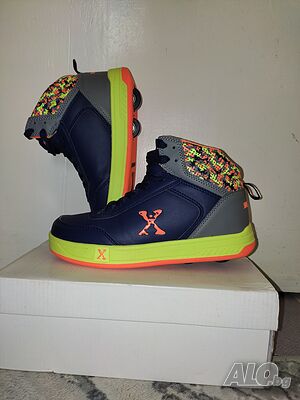 Маратонки кецове с колелца Sidewalk sports by HEELYS