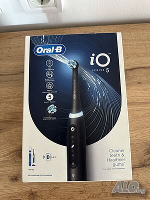 Oral-B iO Series 5 Електрическа четка за зъби, 2 глави, смарт ап, 5 програми, Като нова