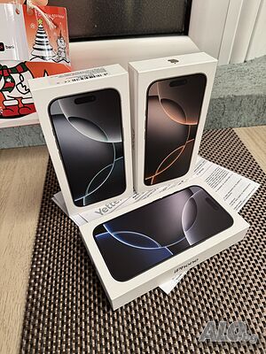 256GB*Лизинг от 90лв/м iPhone 16 pro Desert / White /Black айфон 16 пр